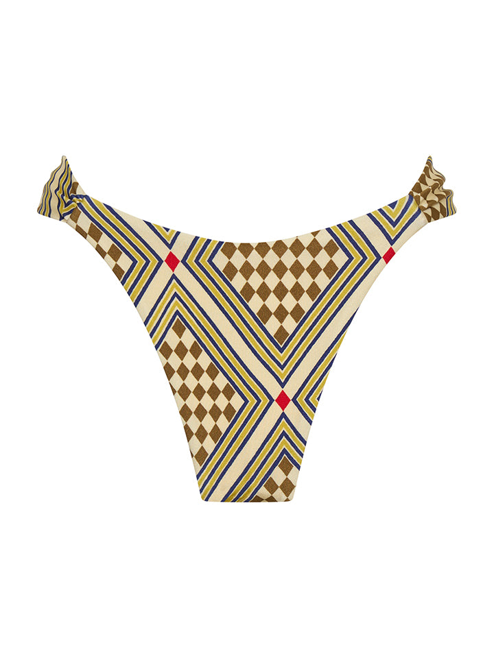 Kasai Ruched Side Bikini Bottom