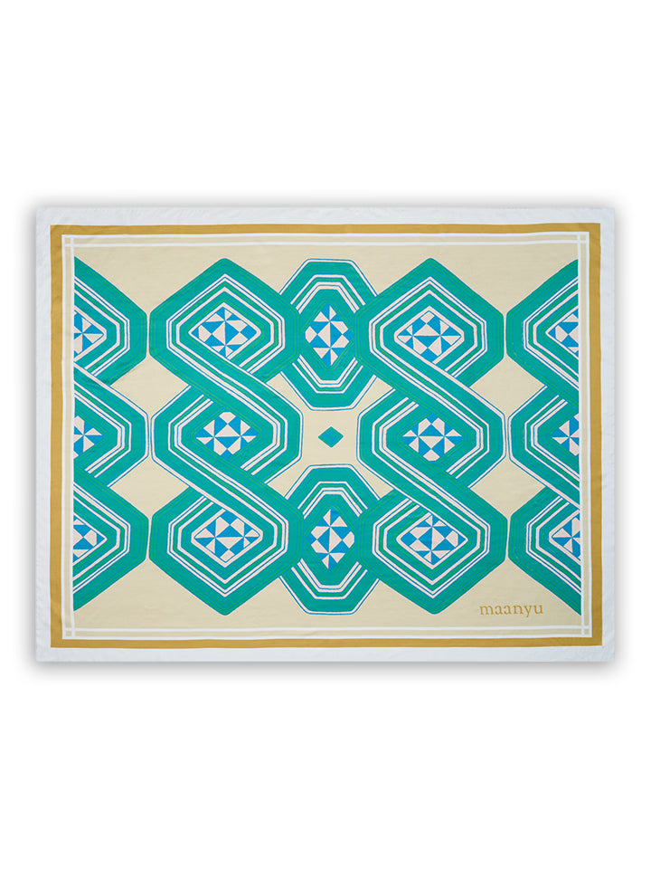 Diama Silk Sarong | Blue